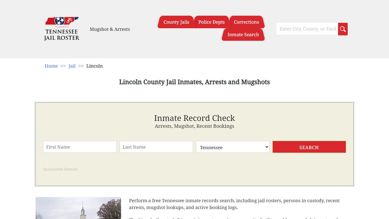 Lincoln County Jail Inmates, Arrests and Mugshots